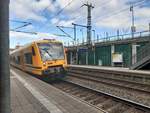 VT 650 der ODEG am 19.03.2020 in Schwerin Mitte