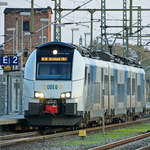 ODEG 4746 806 wartet als RE10 nach Rostock Hbf am Bahnhof Züssow auf die Abfahrt. (November 2020)