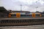 BERLIN, 14.03.2009, ein VT 650 der ODEG namens  Stadt Werneuchen  fährt aus dem Bahnhof Lichtenberg Richtung Ostkreuz