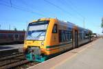 VT 650.73  Stadt Werneuchen  am 12.05.09 im Bahnhof Cottbus