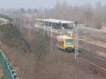 650.74 trifft am 25.3.05 im Bahnhof Berlin-Hohenschnhausen ein.