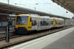 VT 650.58 (650 058-0) & VT 650.62 (650 062-2) der ODEG als OE60 nach Wriezen im Bahnhof Berlin-Lichtenberg. 29.04.2010