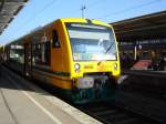 Die Ostdeutsche Eisenbahn mit dem VT 650.82 in Berlin Lichtenberg.