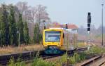 650.085 der ODEG wurde am 05.11.11 aus dem Bw geholt um spter als OE nach Hoyerswerda zu fahren.