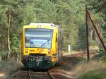 650.072 der ODEG zwischen Wendisch-Rietz und Hubertushhe. 25.6.2006