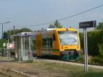 650 072 der ODEG in Storkow (Mark).