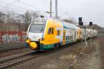 ET 445.102 ODEG mit RE 4(37308) am 10.01.2013 in Rathenow