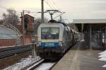 1116 911-7 (182 911-8) MWB - Mittelweserbahn GmbH fr ODEG - Ostdeutsche Eisenbahn GmbH mit dem RE4 (RE 37325) von Rathenow nach Jterbog in Rathenow.