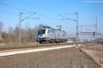 ES 64 U2 - 100 (182 600-7) Hupac fr ODEG - Ostdeutsche Eisenbahn GmbH kam als Lz aus Richtung Uelzen nach Stendal und setzte dann ihre fahrt in Richtung Wittenberge weiter fort.