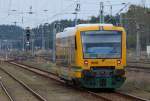 Ausfahrt des 79688 der ODEG in Neustrelitz nach Hagenow Stadt.