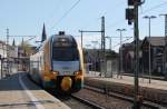 ODEG ET 445.110 (445 110-0) als RE 2 (RE 37367) von Cottbus nach Wismar in Schwerin Hbf am 28.04.2013