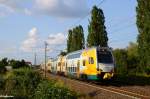 ODEG ET 445.111 auf dem RE2 am 23.08.13 in Schwerin.