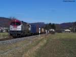 OHE 330090 fuhr am 09.Febraur 2008 mit dem DGS 91771 von Arnsberg nach Herbrechtingen.