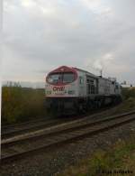 330092 im Wismarer Hafen am 7.11.09