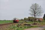 VT 0508 der OHE am 28.04.2012 bei Diesten