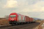 223 103-3 OHE 270082 bei Marktleuthen am 25.02.2016.