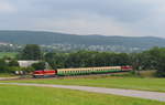 114 703-2 & 112 565-7 in Olbernhau Mitten im Erzgebirge 06.07.2018