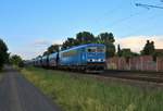 PRESS 155 026-2 mit VTG Silowagen in Rodenbach (Main Kinzig Kreis) am 11.06.20