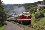 Am 23.08.20 fuhr 118 757-4 (PRESS) einen Sonderzug (1820) von Chemnitz Hbf nach Katzhütte.