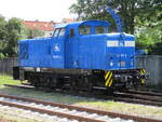 PRESS 346 001 ließ sich,am 26.Juli 2023,mal wieder in Bergen/Rügen blicken.