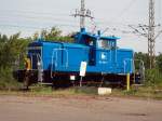 363 028-0 am 23.06.2009 am ehemaligen Containerbahnhof in Eberswalde