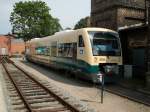 Am 22.Juli 2010 wechselten sich 172 132/172 171 und PRESS VT650 032 stndlich auf der Strecke zwischen Bergen/Rgen und Lauterbach Mole ab.Wenn einer von beiden Triebwagen auf der Strecke war,konnte