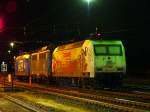 Am 24.12.2012 standen 145 030;140 038 und 145 023 in Stendal abgestellt.