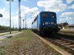 Am 28.04.2013 fuhr die Press 140 037 (140 831)Lz von Stendal in Richtung Magdeburg.