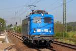 140 037-1 PRESS in Hochstadt/ Marktzeuln am 04.05.2012.(Foto entstand vom Ende des Bahnsteigs)