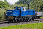 Lok 251 901 wurde vom Rasenden Roland abgehangen, der von Lauterbach Mole kam. - 21.05.2016
