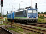 Am 16.07.2016 standen 145 030 und 155 045 in Stendal abgestellt.