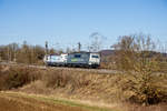 111 222 Railadventure mit Br193 780 bei Dinkelscherben.