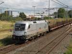 ES 64 U2-102 mit DGS 20140 von Stendal-Niedergrne nach Rostock-Bramow bei der Einfahrt im Bahnhof Rostock-Bramow.31.07.2011