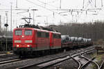 RP 151 022-1 mit RP 151 061-9 in Duisburg-Entenfang 5.4.2018