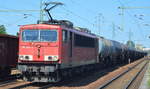 Rpool 155 251-2 mit Kesselwagenzug am 29.05.18 Bf.