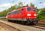   Die für die DB Cargo fahrende Railpool 151 075-9 (91 80 6151 075-9 D-Rpool), ex DB 151 075-9 fährt am 03.06.2019 in Kreuztal in Richtung Rbf.