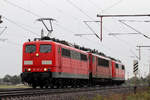 Rpool 151 167-4,155 243-9 und 151 026-2 in Dedensen-Gümmer 7.9.2019