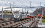 Railpool / BLS Cargo 187 008 mit ÖBB 4758 011 im Schlepp am 13.