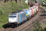 Rpool 186 428-9 unterwegs für RTB Cargo auf der Hamm-Osterfelder Strecke in Recklinghausen 27.4.2020