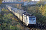 Rpool 186 183 auf der Hamm-Osterfelder Strecke in Recklinghausen 10.11.2020