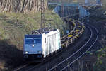 Rpool 186 434-7 auf der Hamm-Osterfelder Strecke in Recklinghausen 21.1.2021