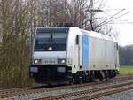 RAILPOOL 185 716 Lz in Rheine=Bentlage, 15.02.2022