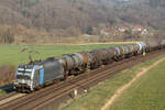 Rpool 193 804-2 bei Harrbach 25.3.2022