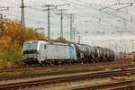 6193 131 Railpool Vectron mit Kesselzug in Koblenz Lützel, am 02.11.2024.