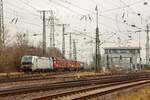 6193 167 Railpool Vectron in Köln Gremberg, Februar 2025.