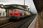 218 469 & 480 am 09.03.17 im Naumburger Hbf