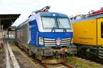 Railsystems RP Siemens Vectron DualMode 248 002-8 abgestellt in Hanau Hbf Südseite am 04.02.23