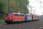 RBH 268 (151 004-9) mit RBH 274 (151 127-1) am Abzweig Duisburg Lohtarstraße 5.9.2018