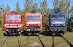 Am 13.10.18 fand in Weimar bei TEV (Thüringer Eisenbahnverein) ein Eisenbahnfest zum Saisonausklang statt.