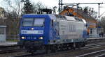 RBH Logistics GmbH, Gladbeck [D]  145-CL-206/206   [NVR-Nummer: 91 80 6145 102-0 D-RBH] am 19.02.20 Durchfahrt Bhf.